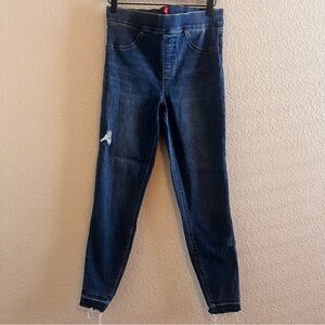 Spanx Pull-On Ankle Distressed Jeggings Jeans Size Medium